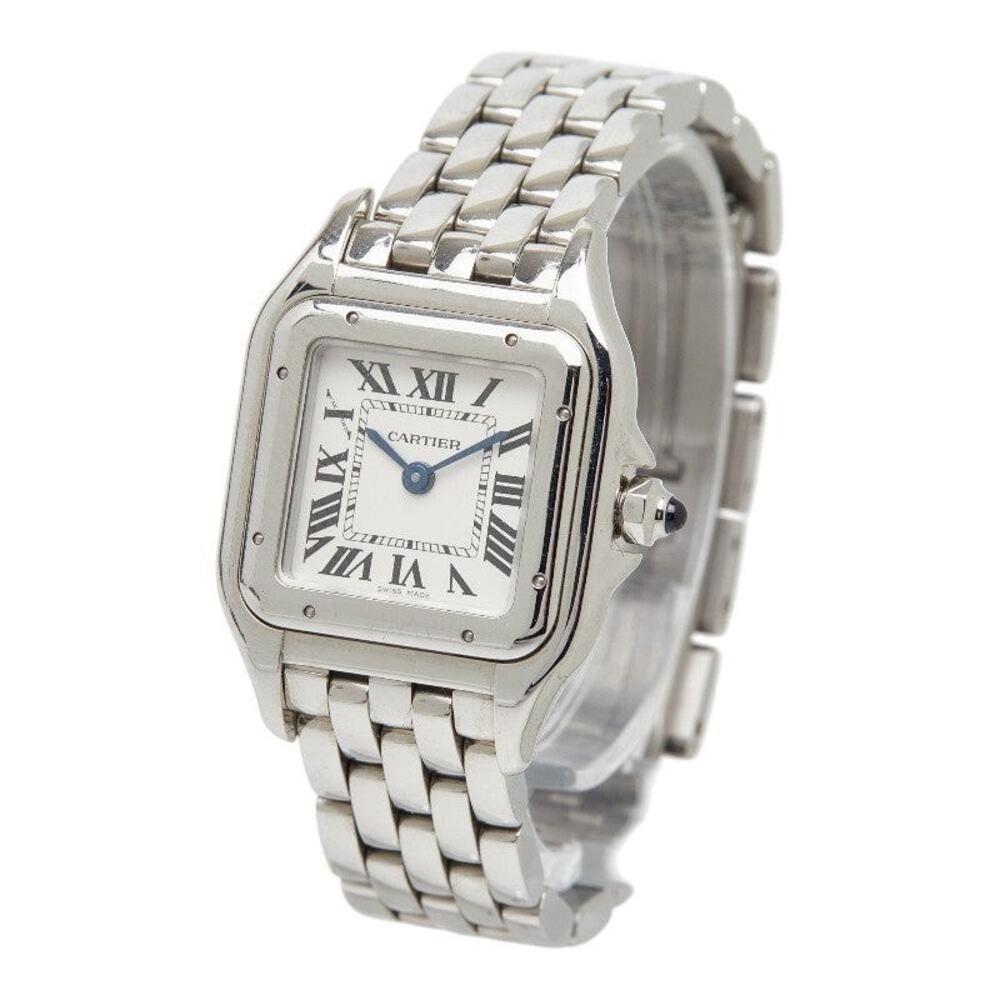 Cartier Stainless Steel Panthere de Cartier Small Watch White